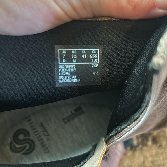 Clarks rani ankle boot lightweight pewter tan new size 7 cloudsteppers - Picture 5 of 7